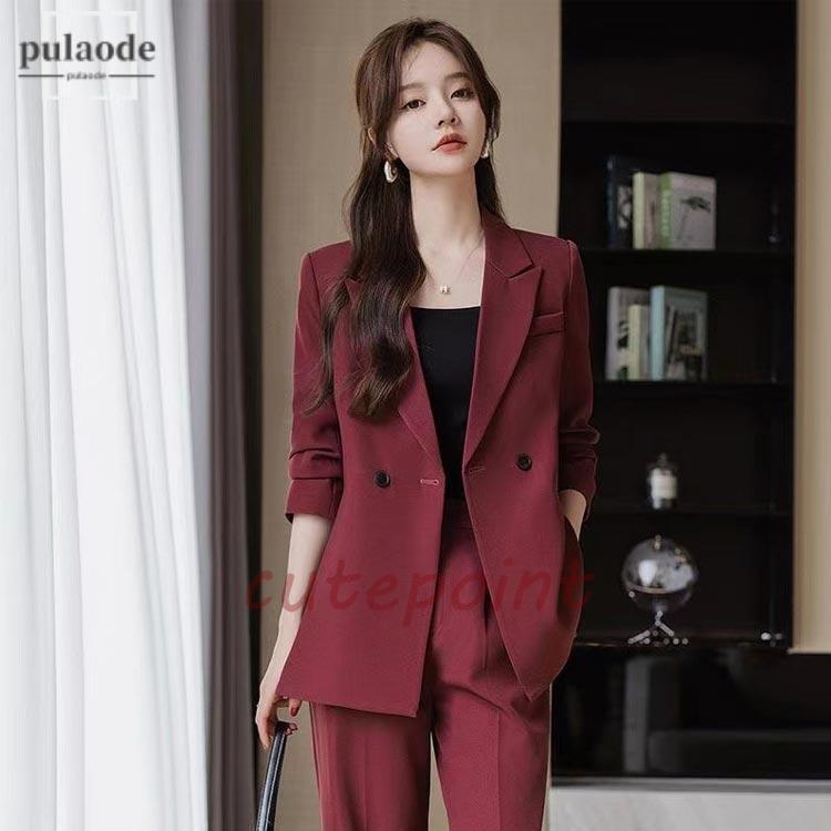 パンツスーツ レディーススーツ スーツセット 通勤 スーツ 夏 春