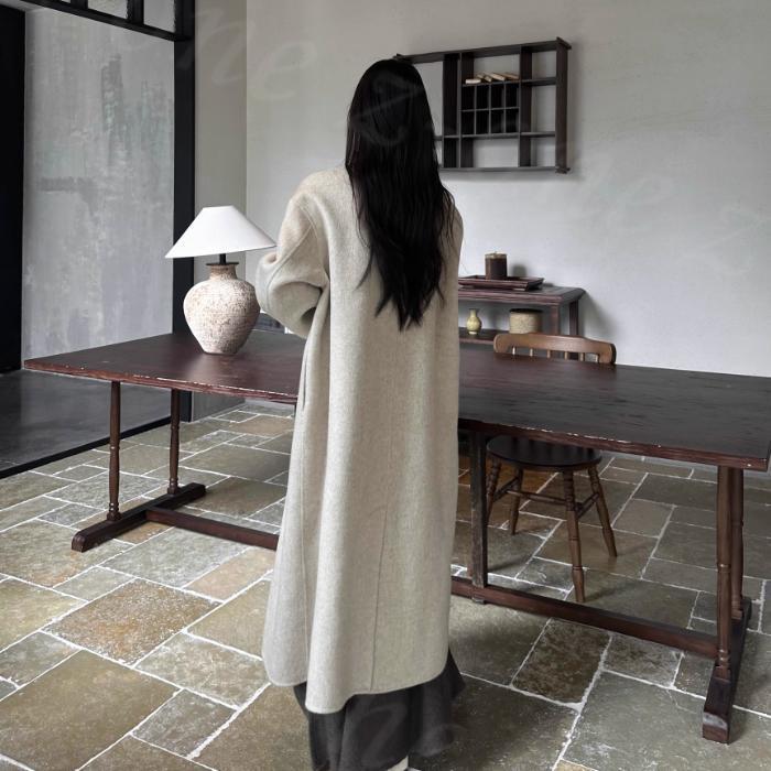 レディース チェスターコート ウールコート ロングコート 秋新作