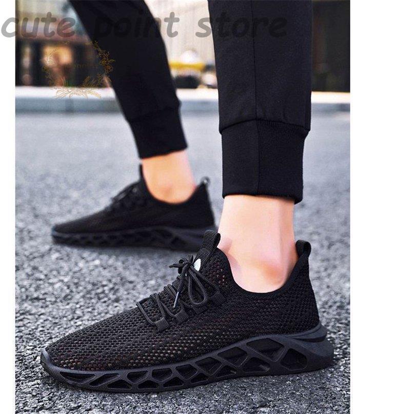 メンズスニーカー 爆売 メッシュ 運動用 シューズ 通学靴 運動靴 軽量