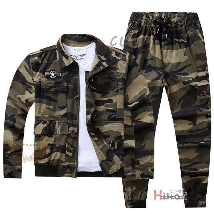 迷彩服 上下 セット ジャケット パンツ ズボン メンズ サバゲー 迷彩服 上下 セット ジャケット パンツ ズボン メンズ サバゲー