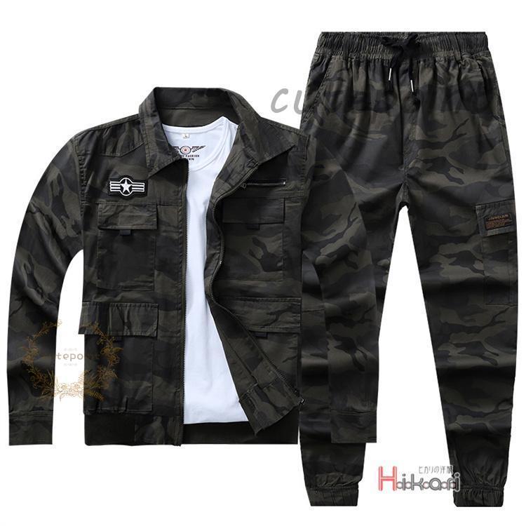 迷彩服 上下 セット ジャケット パンツ ズボン メンズ サバゲー 迷彩服 上下 セット ジャケット パンツ ズボン メンズ サバゲー