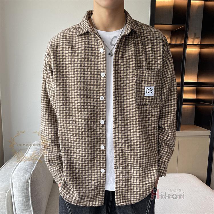 チェックシャツ メンズ シャツ 長袖シャツ 柄シャツ カジュアル チェックシャツ メンズ シャツ 長袖シャツ 柄シャツ カジュアル