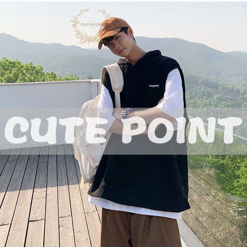 タンクトップ パーカー メンズ シンプル ノースリーブ フード付き Tシャツ 夏用 かっこいい トップス アウター ファッション スポーツ 運動 おしゃれ | ブランド登録なし | 07