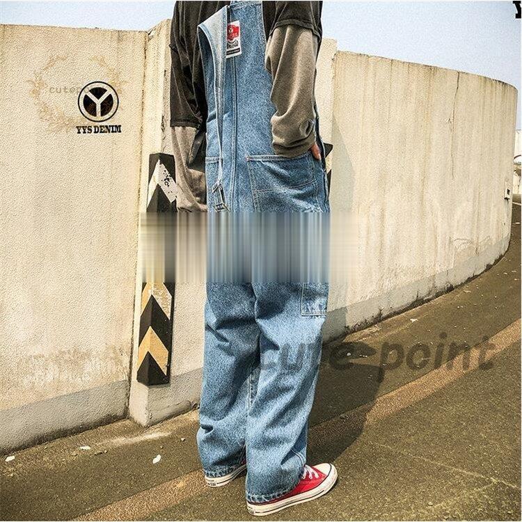 デニムつなぎ　ツナギ　オールインワン　オーバーオール　サロペット　PWステンシル デニムつなぎ ツナギ オールインワン オーバーオール サロペット