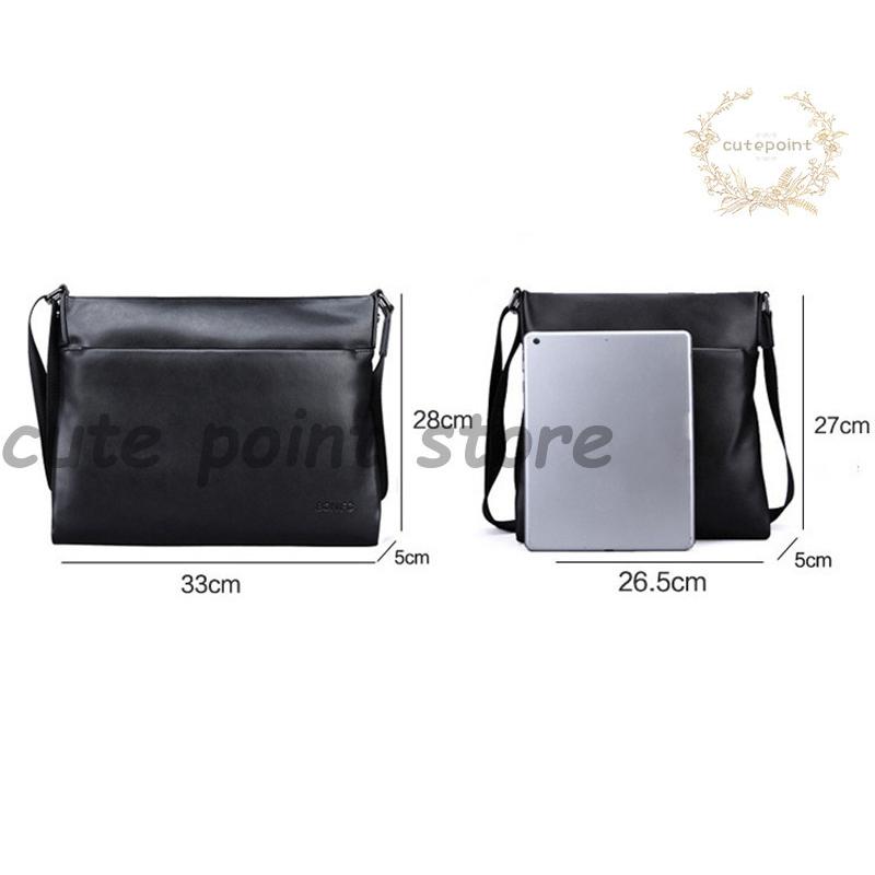 ショルダーバッグ バッグ メンズ PU 肩掛け カジュアル アウトドア