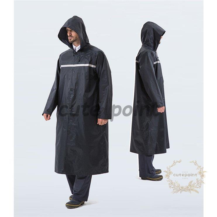 レインコート 男女兼用 レインポンチョ 梅雨対策 反射テープ ツバ 防水