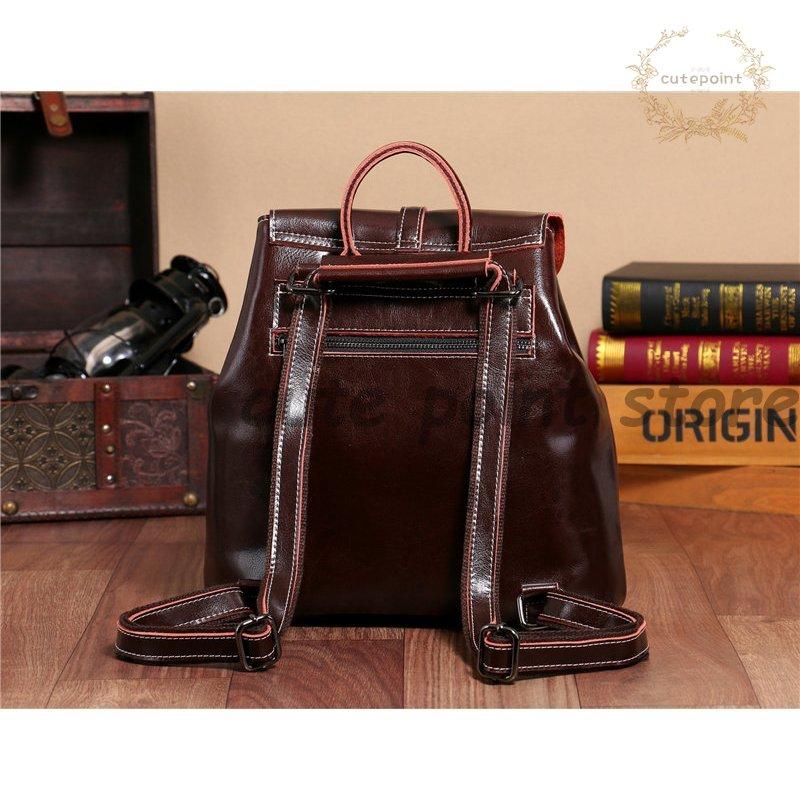 本革 牛革 リュック レディースバッグ 大学生 おすすめ お出かけ おしゃれ デイパック プレゼント 大きめ 新生活 旅行 大容量 お洒落 鞄 本革 牛革 リュック レディースバッグ 大学生 おすすめ お出かけ