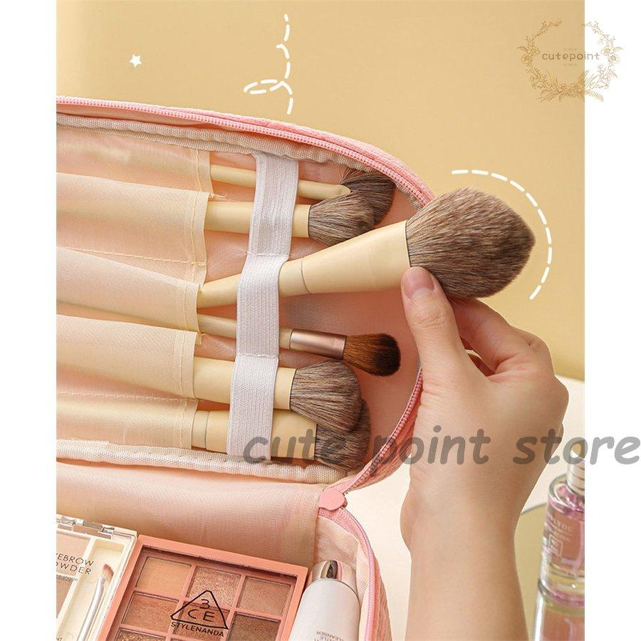 チューリップ レディース 化粧品 ポーチ 可愛い 大容量 機能的 大きめ