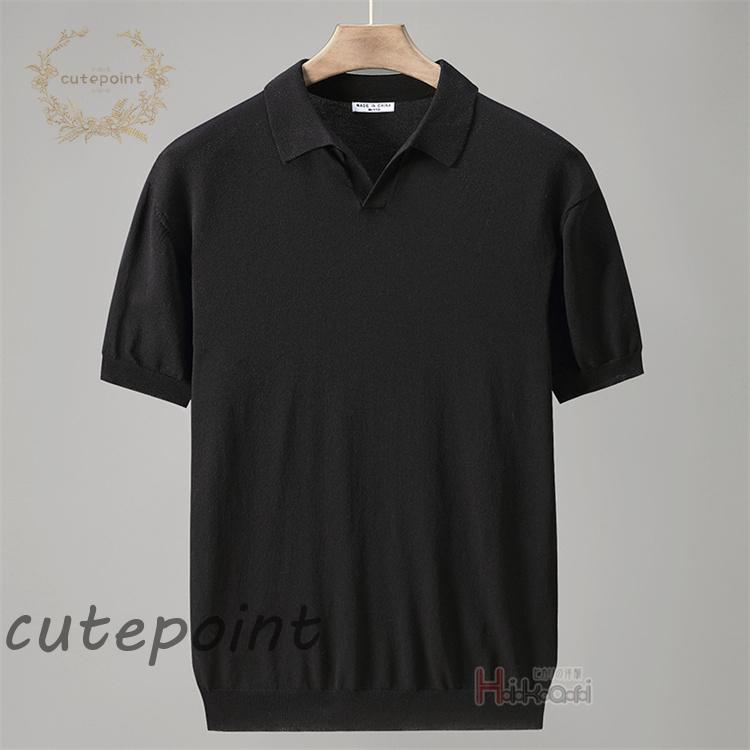 冷感 サマーニット メンズ おしゃれ ニットTシャツ サマー 冷感 サマーニット メンズ おしゃれ ニットTシャツ サマー