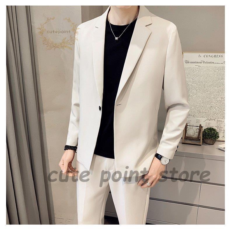 カジュアルスーツ メンズ セットアップ スーツ ストレッチ おしゃれ 30