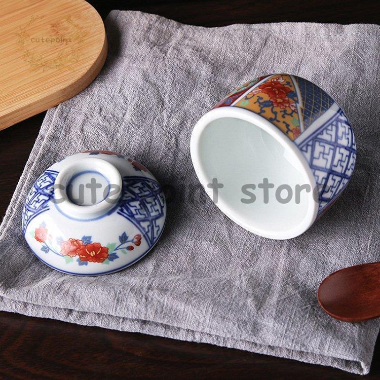 茶碗蒸し おしゃれ レトロ 和食器 ぼたんの花 陶磁器 耐熱 割れにくい