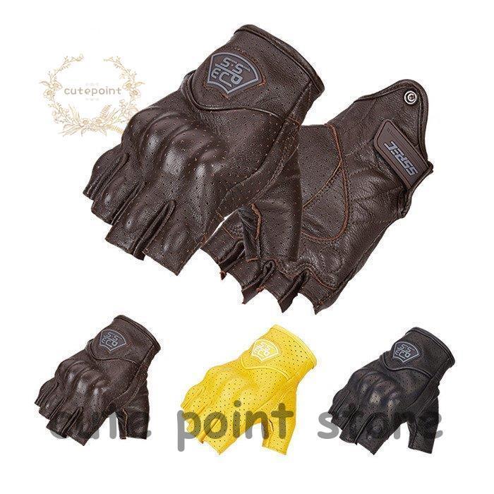 バイクグローブ 革グローブ 革手袋 バイク オートバイ ツーリング 滑り