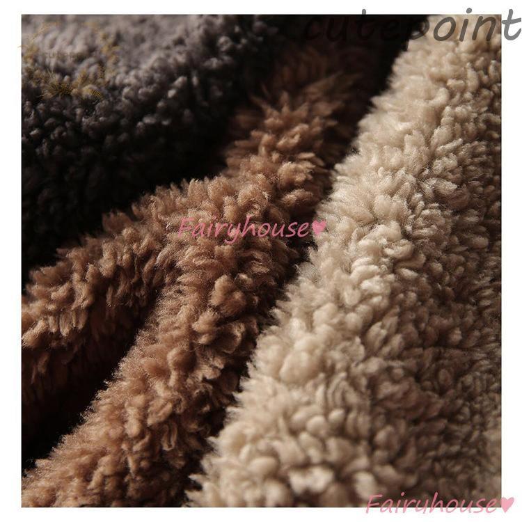 ディンドン DING-DONG ファーコート ミンク 毛皮 ミドル丈 ボーダー 9