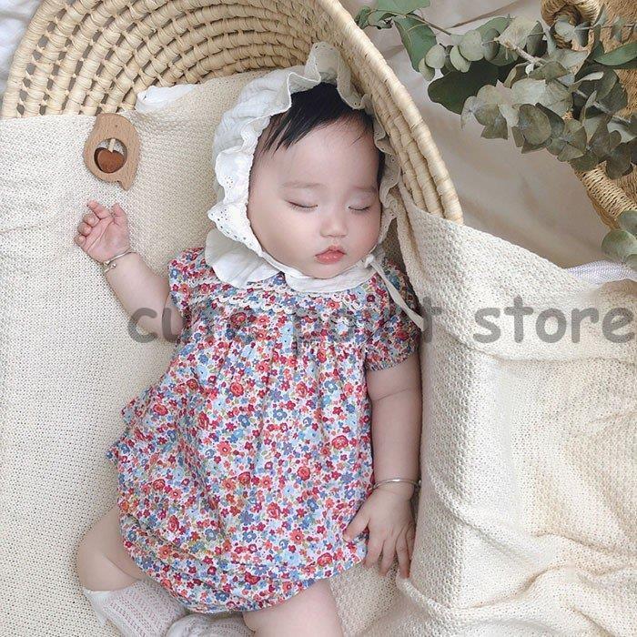 ベビー服 セットアップ 短パン ロンパース 新生児女の子 夏ワンピース風 子供服 赤ちゃん ホワイト可愛い韓国子供服 66 100cm半袖 お出かけ 誕生日 花柄お洒落 Ct218 Lye41 Cute Point 通販 Yahoo ショッピング