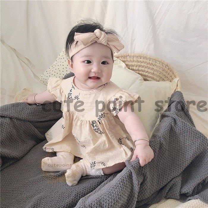 ベビー 服 半袖 ロンパース おんなのこ セットアップ 短パン 新生児女の子 夏ワンピース風 子供服 赤ちゃん 可愛い韓国子供服 66 100cm 半袖 お出かけ 誕生日 Ct218 Lye58 Cute Point 通販 Yahoo ショッピング
