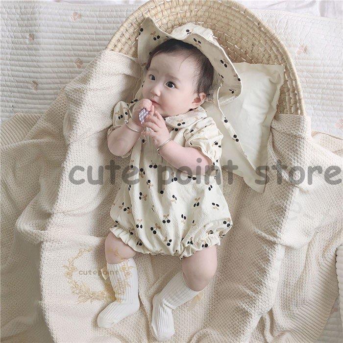 ベビー服 ロンパース オールインワン 前開き 赤ちゃん服 春秋 韓国風 可愛い洋服 パジャマ 子供服 新生児 出産お祝い百日祝い 入園式 66 90cmお食い初め ギフト Ct218 Lye77 Cute Point 通販 Yahoo ショッピング