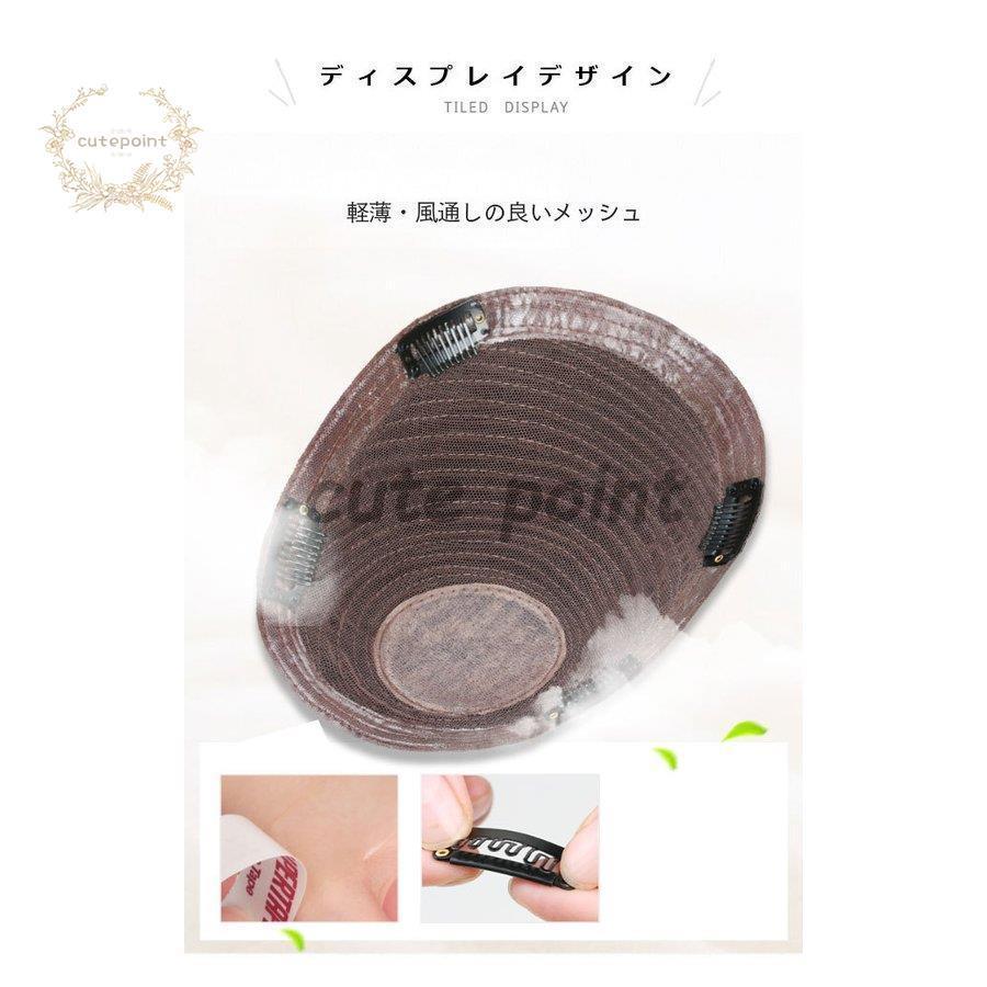 かつら メンズ ウィッグ 自然 セルフ増毛 人毛 部分ウィッグ 男性 薄毛