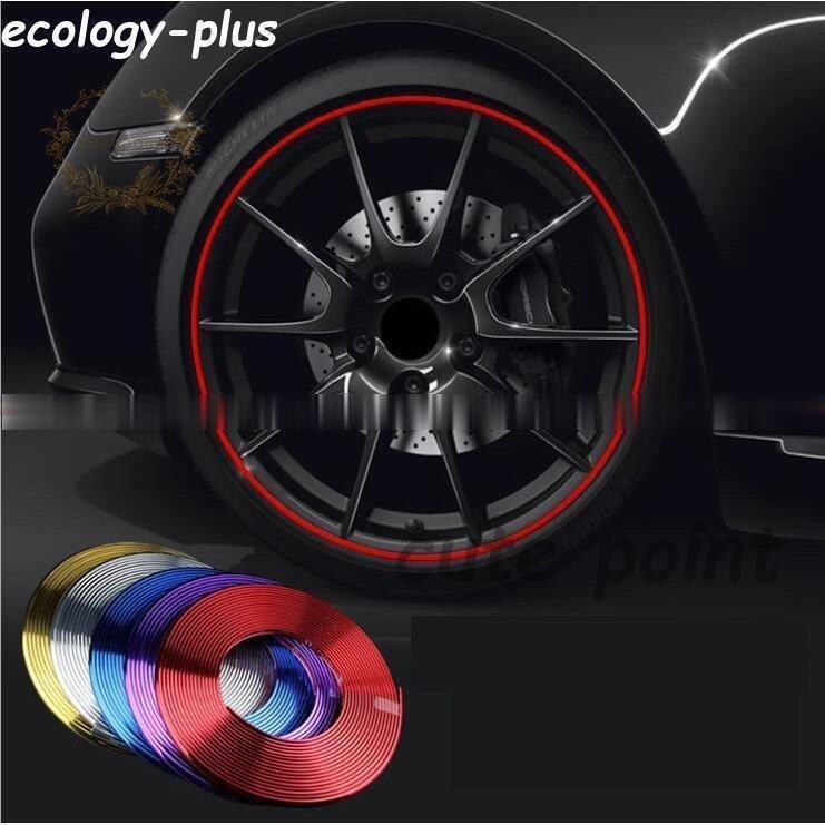 ホイールリムステッカー ホイールリムガード リムテープ タイヤ 車 自転車 バイク カー用品 カバー キャップ 色 の商品画像
