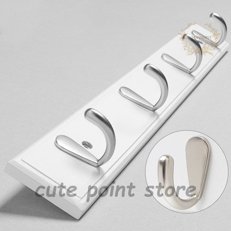 壁掛け フック ウォールフック?ハンガー 木製 収納フック 4/5/6フック