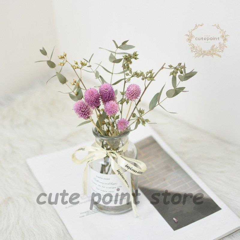 ドライフラワー プレゼント ギフト 誕生日 インテリア雑貨 飾り方 花束 花瓶 ボトルフラワー ガラス ビン 北欧 卓上 おしゃれ ギフト 手作り フラワー Ct805 Kyzh281 Cute Point 通販 Yahoo ショッピング