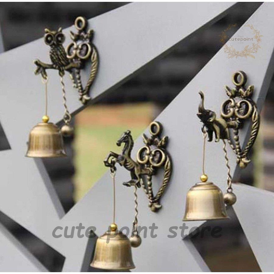 アンティーク 調 ドアベル マグネット 磁石 タイプ ドア