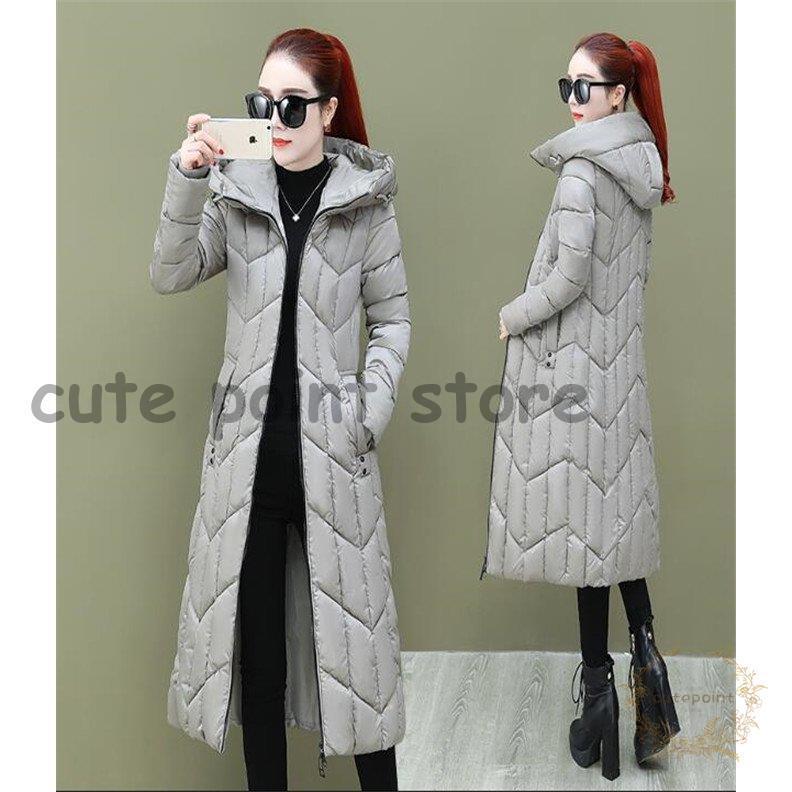 在庫有即出荷 ダウンジャケット 中綿 ダウンコート 冬物 冬服 ロング丈 コート レディース 暖かい フード付き きれいめ ロングコート 軽量 大きいサイズ Aライン セール開催 Superavila Com