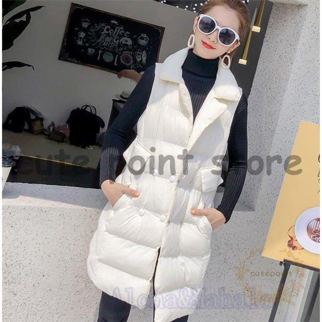 新作入荷 ダウン ベスト レディース フェイク 中綿 秋 冬 ロング ダウンベスト アウター ベスト あったか 防寒 撥水加工 暖かい トップス 正規品 純正 Www Superavila Com