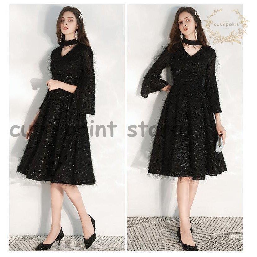 人気ブランド激安 袖あり ミモレドレス パーティードレス 10代 代 30代 40代 ミディアムワンピース おしゃれ カラードレス 結婚式 二次会 舞台衣装 披露宴 演奏会 銀座 店 Shirleyryan Ca