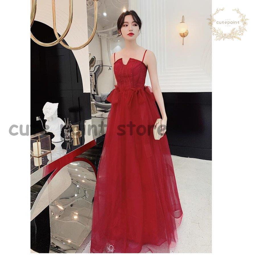 品質は割引しない ウエディングドレス ロングドレス 結婚式 披露宴 二次会 謝恩会 演奏会 発表会 同窓会 女子会 パーティードレス お呼ばれ 卒業式 成人式 上品 買う格安 Shirleyryan Ca