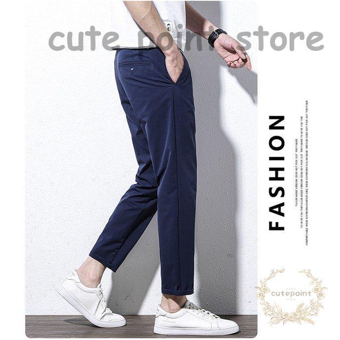 グレイソンネイビー スリムフィット パンツ スリムスウェットジョグパンツ(M ネイビー): ボトムス｜Right-on