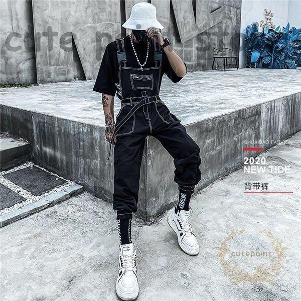 代引可 ダンス スキニーデニムパンツ メンズ サロペット ゆったり 春夏秋 おしゃれ ゆったり スウェットパンツ Hiphop ダンスパンツ スキニーデニムパンツ ジョーカーパンツ オーバーオール メンズ サロペット ボトムス パンツ Oyostate Gov Ng