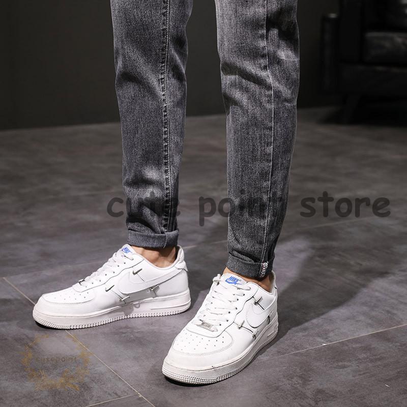 サルエルパンツ メンズ デニムパンツ スウェット テーパード