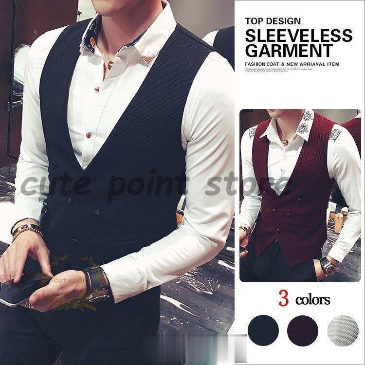 ベスト メンズ ビジネスベスト 新作 カジュアルベスト スーツ 前開き ジレベスト スリム メンズベスト お洒落 アウトドア ビジネス 夏 夏服 Ct92 Jmbx52 Cute Point 通販 Yahoo ショッピング