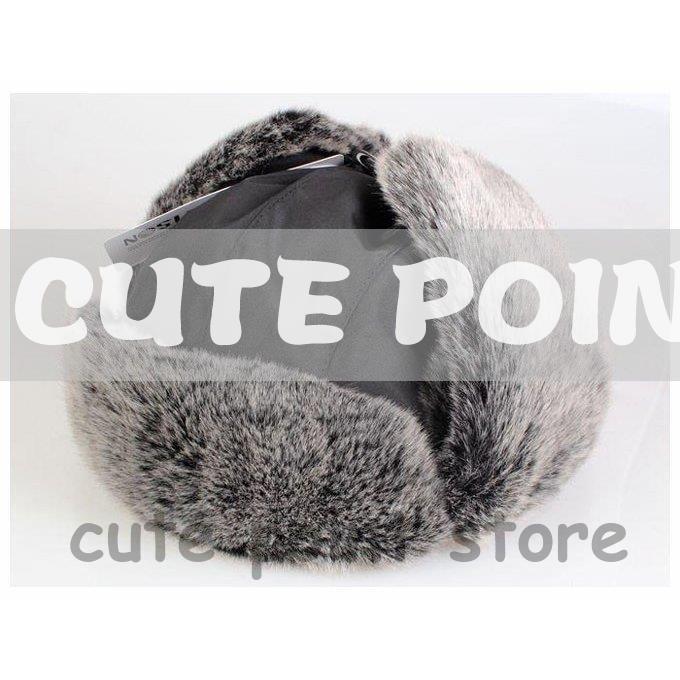 秋冬 ロシア帽 新年セール フライトキャップ メンズ パイロットキャップ 厚手 防寒 あったか フェイクファー 毛皮 帽子 耳あて付き | ブランド登録なし | 06