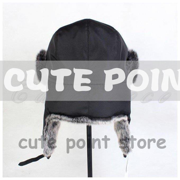 秋冬 ロシア帽 新年セール フライトキャップ メンズ パイロットキャップ 厚手 防寒 あったか フェイクファー 毛皮 帽子 耳あて付き | ブランド登録なし | 08