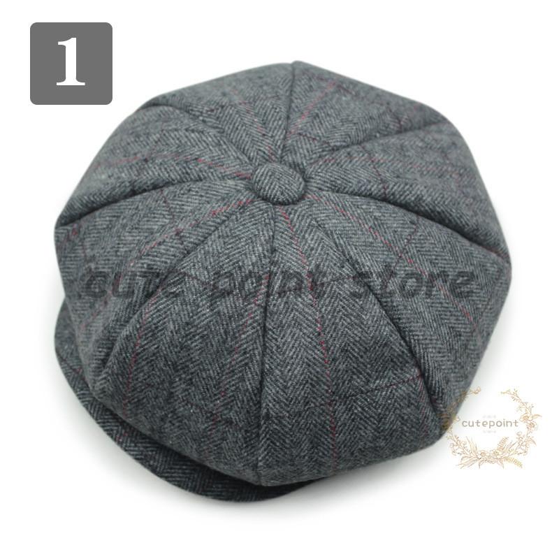 キャスケット メンズ 帽子 ハンチング帽 無地 カジュアル ファッション アウトドア かっこいい 男性用 紳士 春秋冬 おしゃれな帽子 | ブランド登録なし | 01