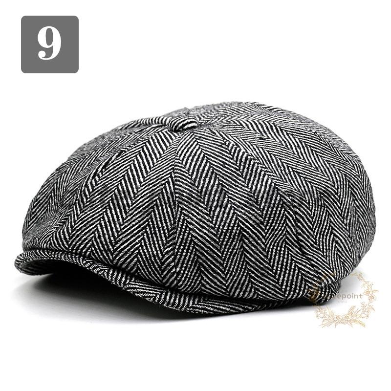 キャスケット メンズ 帽子 ハンチング帽 無地 カジュアル ファッション アウトドア かっこいい 男性用 紳士 春秋冬 おしゃれな帽子 | ブランド登録なし | 09