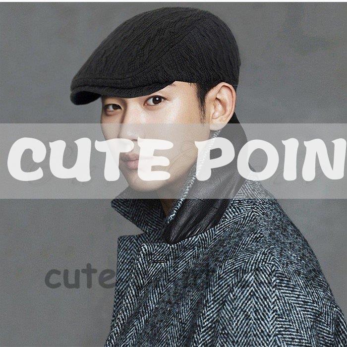 ハンチング帽 ニット メンズ レディース ケーブル編み キャップ 帽子 紳士 防寒 あったか かっこいい 春秋冬 男性用 アウトドア おしゃれ | ブランド登録なし | 04