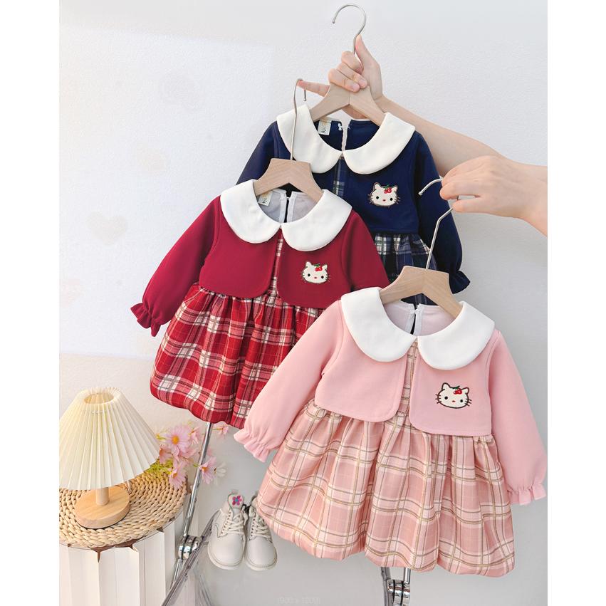 ベビー服 ワンピース ドレス 女の子 70 80 90 100 赤ちゃん 長袖 お祝い 結婚式  入園式 卒園式 赤ちゃん 子供服　入園式　100日祝 可愛い　出産祝い | ブランド登録なし | 16