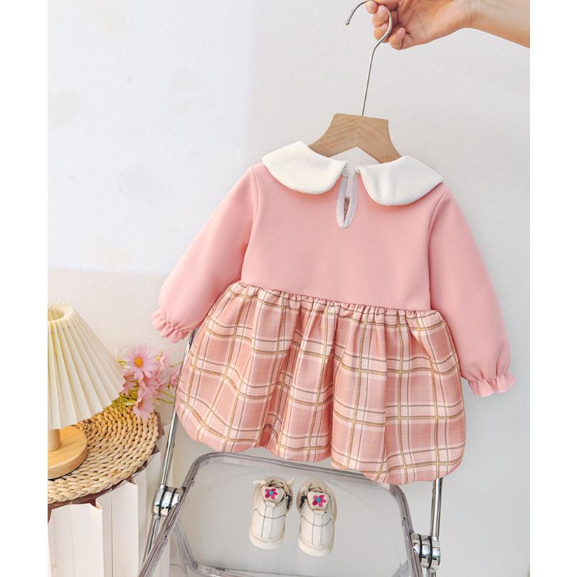 ベビー服 ワンピース ドレス 女の子 70 80 90 100 赤ちゃん 長袖 お祝い 結婚式  入園式 卒園式 赤ちゃん 子供服　入園式　100日祝 可愛い　出産祝い | ブランド登録なし | 17