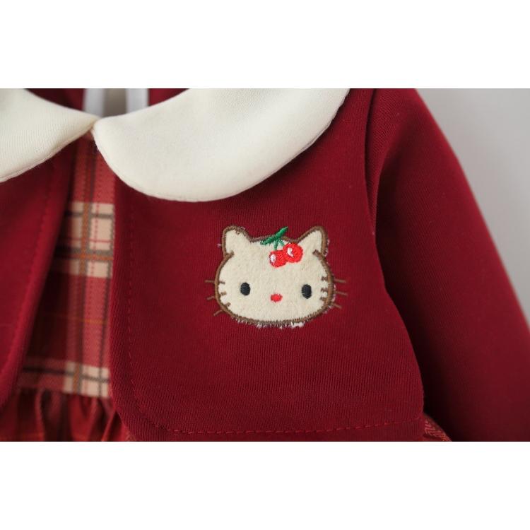 ベビー服 ワンピース ドレス 女の子 70 80 90 100 赤ちゃん 長袖 お祝い 結婚式  入園式 卒園式 赤ちゃん 子供服　入園式　100日祝 可愛い　出産祝い | ブランド登録なし | 05