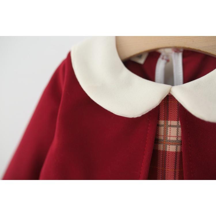 ベビー服 ワンピース ドレス 女の子 70 80 90 100 赤ちゃん 長袖 お祝い 結婚式  入園式 卒園式 赤ちゃん 子供服　入園式　100日祝 可愛い　出産祝い | ブランド登録なし | 07