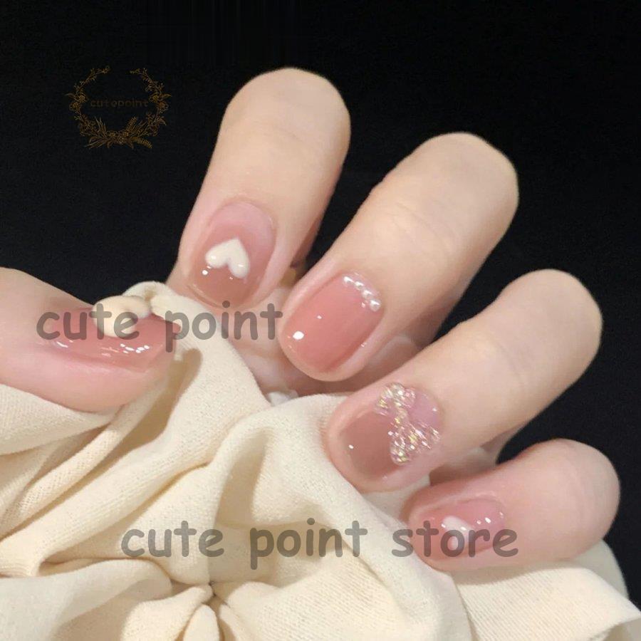 ネイルチップ・付け爪 yuyu ネイルチップ/美爪/シンプル/ビジュー/006