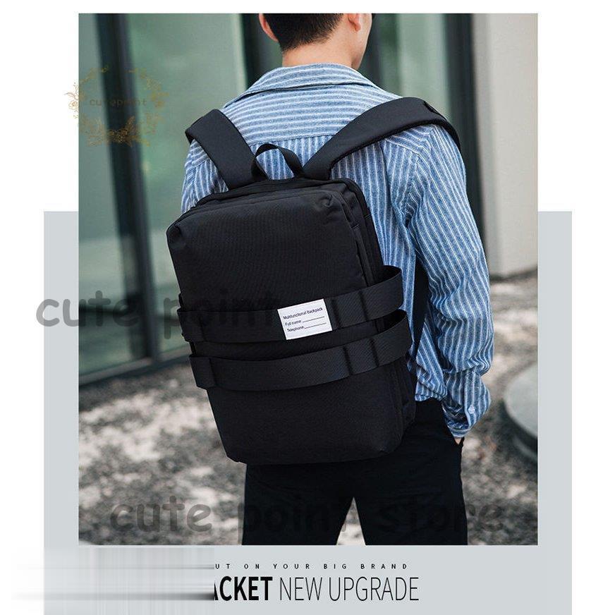 ビジネスリュック バックパック メンズ USB 大容量 盗難防止 撥水加工