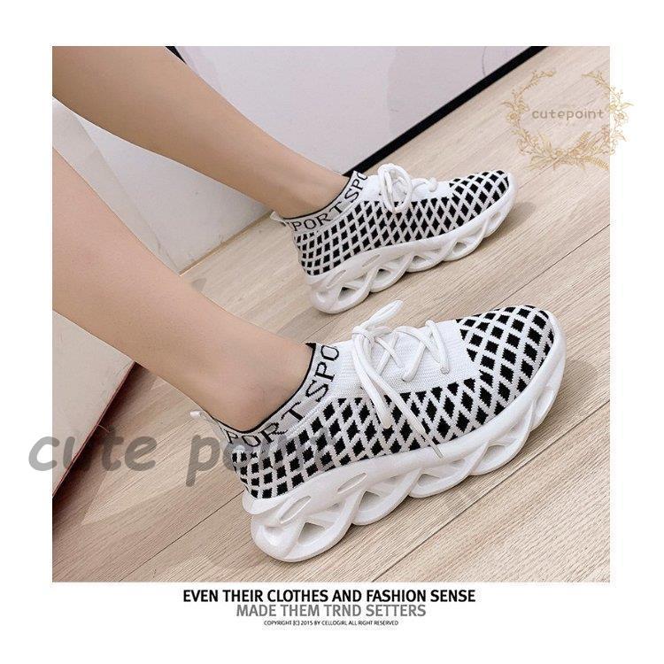 スニーカー シューズ レディース 運動靴 コンフォートシューズ 春夏 ランニングシューズ 靴 レディース靴 カジュアル 通気性 おしゃれ 痛くない Cx Yyn332 Cute Point 通販 Yahoo ショッピング