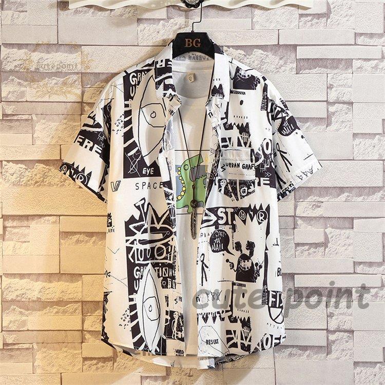 アロハ柄半袖シャツ　2回使用で保管 アロハ柄半袖シャツ 2回使用で保管 楽天市場】夏新作 20色 アロハ