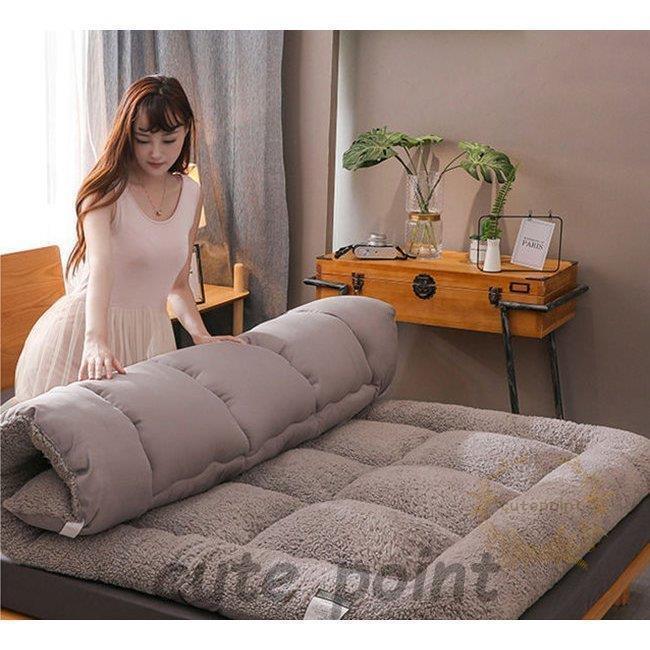 敷布団 ボリューム 敷き布団 ふかふか あったか ボア セミシングルサイズ 小さいサイズ 大きいサイズ 幅が選べる 極厚 10cm