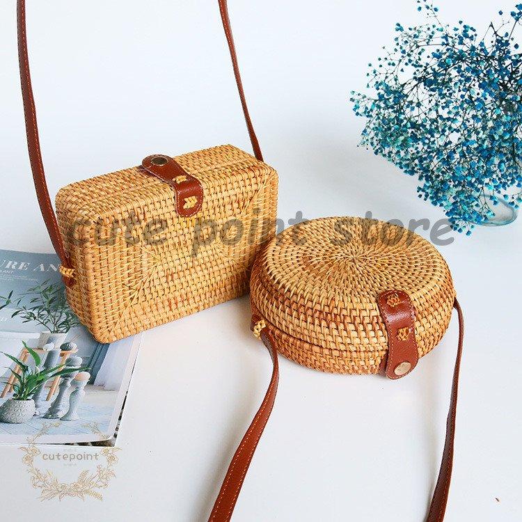 かごバッグ 斜めがけ レディース ポシェット ペーパーストローバッグ タッセル ショルダー 肩掛けカバン 軽量 小さめ 可愛い 今季も再入荷