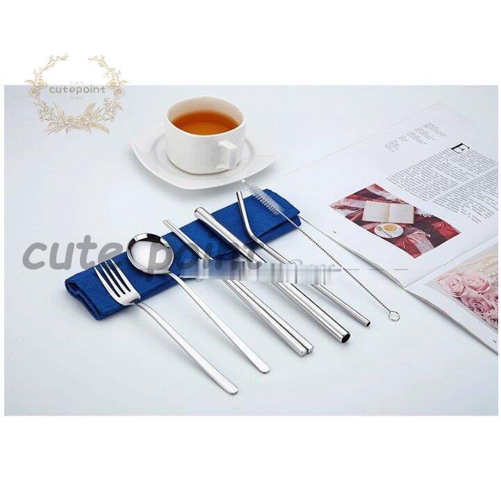 食器 6本セット お箸 スプーン フォーク ストロー カトラリーセット