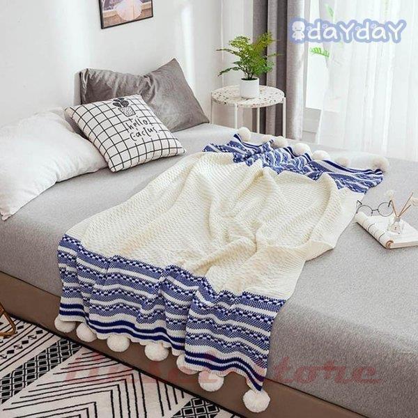 かわいい ブランケット 大判 ひざ掛け 北欧 ポンポン 毛布 シングル ベッドカバー ダブル 布団カバー おしゃれ ボンボン ソファーカバー 白 タオルケット 4ftera73jc Www Cosbrapim Com Br